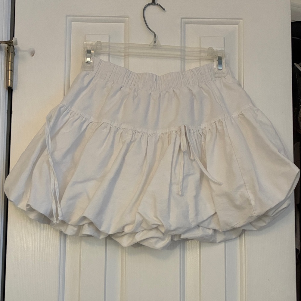 No Boundaries White Skirt